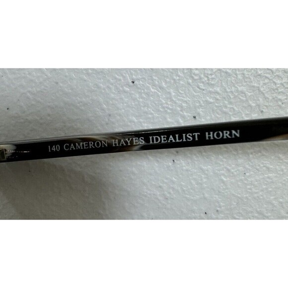 Cameron Hayes Idealist‎ Horn Eyeglasses 46-16-140  WOMENS FRAME Only - Picture 4 of 6